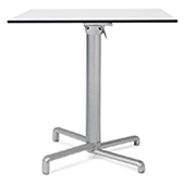 scudo table stackable Ø80 - 80x80cm