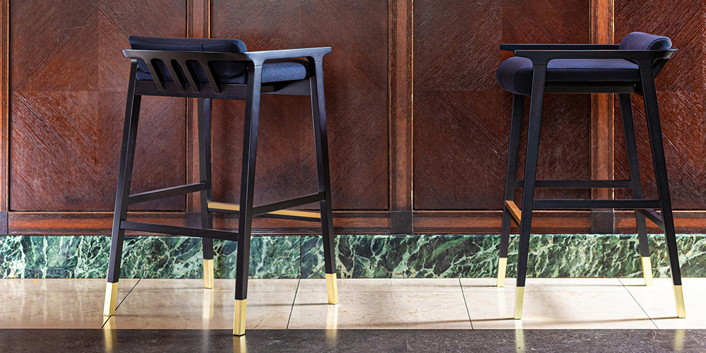 wooden stools