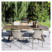 Tavolo in legno - arredo giardino Luxurygarden