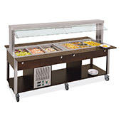 hot-cold buffet trolley 6920.6f3m